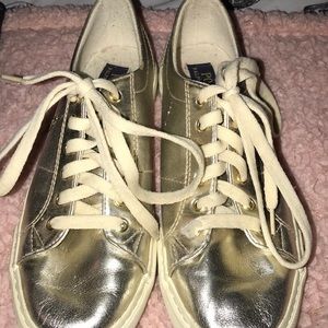 Polo Ralph Lauren Gold Shoes
